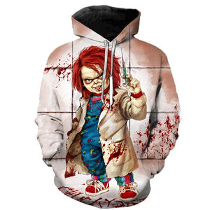 Fashion 3d Print Pattern Sweatshirts