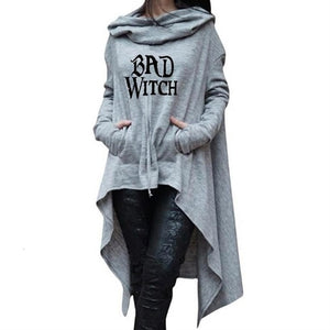 Long Irregular Hoodies For Women