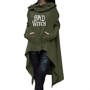 Long Irregular Hoodies For Women