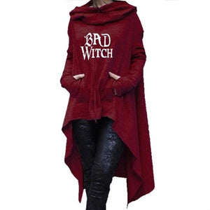 Long Irregular Hoodies For Women